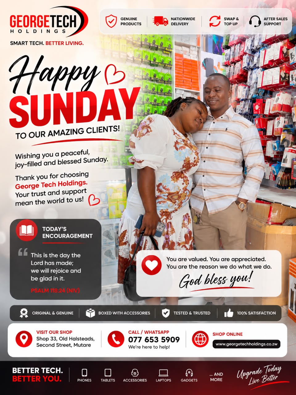Promotional flyer design